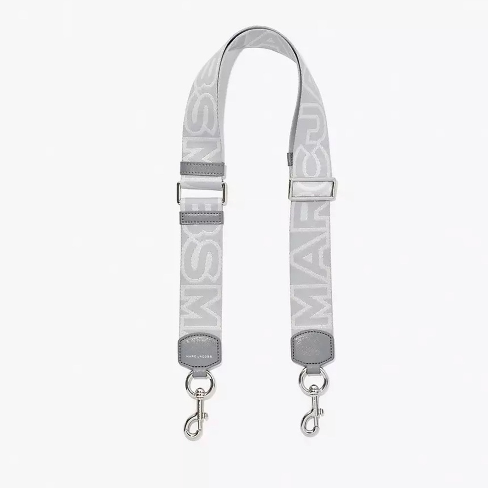 Marc Jacobs The Outline Logo Webbing Strap